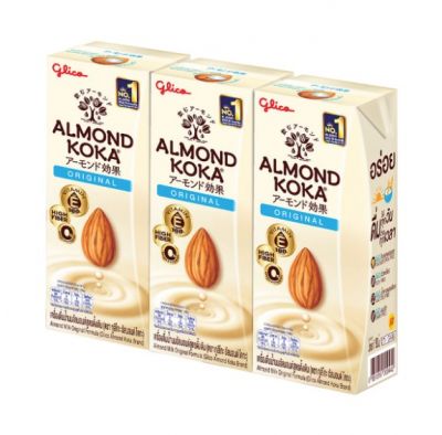 Almond koka สูตรดั้งเดิม 180*3